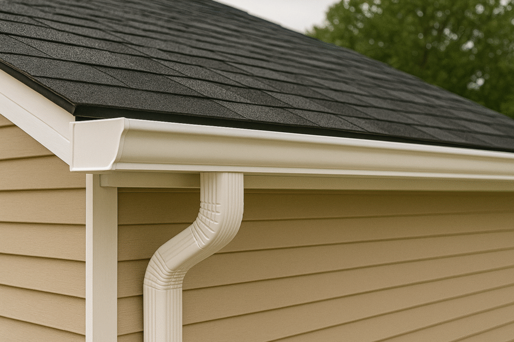 6-Inch Gutter Installation by NBS Roofing