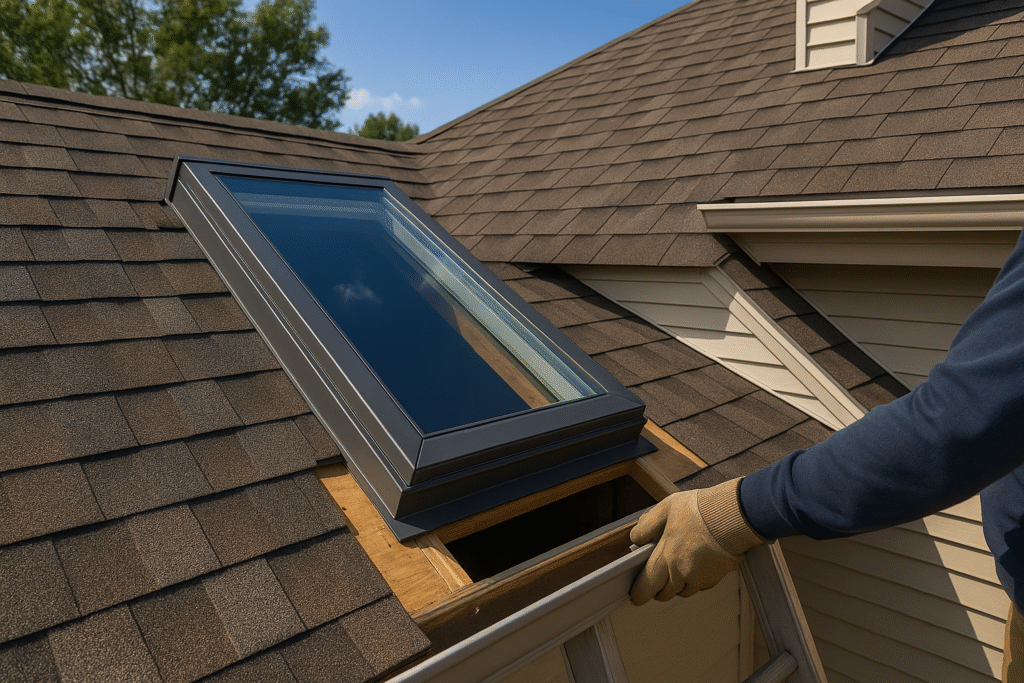 Professional Skylight Installation by NBS Roofing