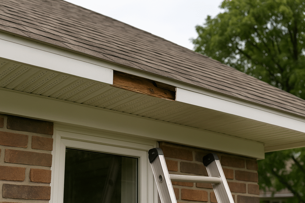 Fascia and Soffit Repairs by NBS Roofing
